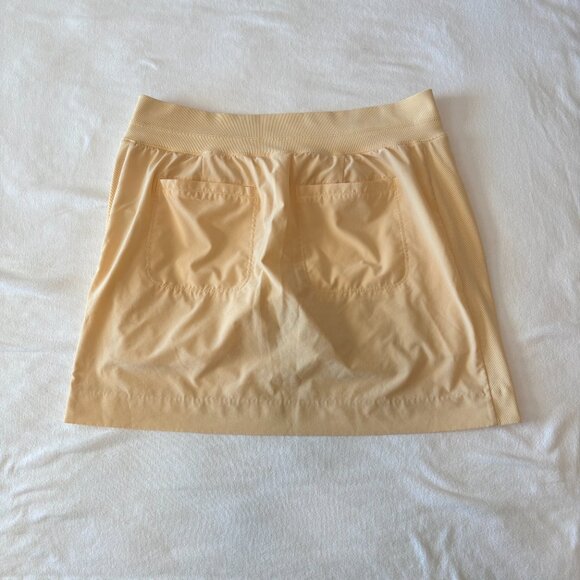 ☀️ Athleta Brooklyn Skort – Size 10 – Vibrant Lunaria Yellow ☀️ - Picture 3 of 4